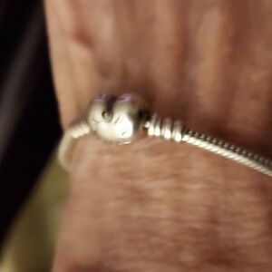 Pandora sterling silver starter bracelet